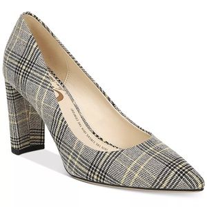 Sam Edelman Minden heels, plaid - 6.5M. Great condition